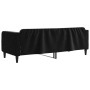 Sofá cama terciopelo negro 80x200 cm de vidaXL, Camas y somieres - Ref: Foro24-354083, Precio: 182,36 €, Descuento: %