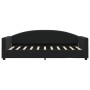Sofá cama terciopelo negro 80x200 cm de vidaXL, Camas y somieres - Ref: Foro24-354133, Precio: 178,98 €, Descuento: %