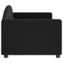 Sofá cama terciopelo negro 80x200 cm de vidaXL, Camas y somieres - Ref: Foro24-354133, Precio: 178,98 €, Descuento: %