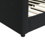 Sofá cama terciopelo negro 80x200 cm de vidaXL, Camas y somieres - Ref: Foro24-354133, Precio: 178,98 €, Descuento: %