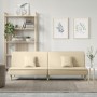 Sofá cama de tela color crema de vidaXL, Sofás - Ref: Foro24-351903, Precio: 268,85 €, Descuento: %