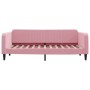Sofá cama terciopelo rosa 90x200 cm de vidaXL, Camas y somieres - Ref: Foro24-354089, Precio: 196,33 €, Descuento: %