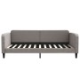 Sofá cama tela gris taupe 100x200 cm de vidaXL, Camas y somieres - Ref: Foro24-354041, Precio: 197,29 €, Descuento: %