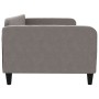 Sofá cama tela gris taupe 100x200 cm de vidaXL, Camas y somieres - Ref: Foro24-354041, Precio: 197,29 €, Descuento: %