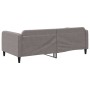 Sofá cama tela gris taupe 100x200 cm de vidaXL, Camas y somieres - Ref: Foro24-354041, Precio: 197,29 €, Descuento: %