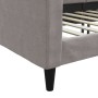 Sofá cama tela gris taupe 100x200 cm de vidaXL, Camas y somieres - Ref: Foro24-354041, Precio: 197,29 €, Descuento: %