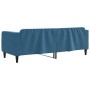 Sofá cama terciopelo azul 80x200 cm de vidaXL, Camas y somieres - Ref: Foro24-354078, Precio: 182,61 €, Descuento: %