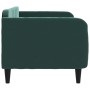 Sofá cama terciopelo verde oscuro 80x200 cm de vidaXL, Camas y somieres - Ref: Foro24-354081, Precio: 185,32 €, Descuento: %