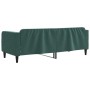Sofá cama terciopelo verde oscuro 80x200 cm de vidaXL, Camas y somieres - Ref: Foro24-354081, Precio: 185,32 €, Descuento: %