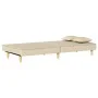 Sofá cama de tela color crema de vidaXL, Sofás - Ref: Foro24-351903, Precio: 263,93 €, Descuento: %