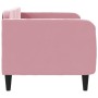 Sofá cama terciopelo rosa 80x200 cm de vidaXL, Camas y somieres - Ref: Foro24-354082, Precio: 183,18 €, Descuento: %