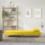 Light yellow fabric sofa bed by vidaXL, Sofas - Ref: Foro24-351904, Price: 258,95 €, Discount: %