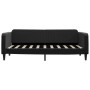 Sofá cama terciopelo negro 90x190 cm de vidaXL, Camas y somieres - Ref: Foro24-354101, Precio: 179,98 €, Descuento: %