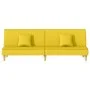 Light yellow fabric sofa bed by vidaXL, Sofas - Ref: Foro24-351904, Price: 258,95 €, Discount: %