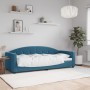 Sofá cama terciopelo azul 80x200 cm de vidaXL, Camas y somieres - Ref: Foro24-354128, Precio: 180,42 €, Descuento: %