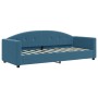 Sofá cama terciopelo azul 80x200 cm de vidaXL, Camas y somieres - Ref: Foro24-354128, Precio: 180,42 €, Descuento: %