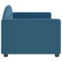 Sofá cama terciopelo azul 80x200 cm de vidaXL, Camas y somieres - Ref: Foro24-354128, Precio: 180,42 €, Descuento: %