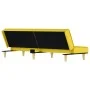 Light yellow fabric sofa bed by vidaXL, Sofas - Ref: Foro24-351904, Price: 258,95 €, Discount: %