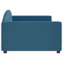 Sofá cama terciopelo azul 100x200 cm de vidaXL, Camas y somieres - Ref: Foro24-354142, Precio: 189,68 €, Descuento: %