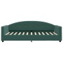 Sofá cama terciopelo verde oscuro 100x200 cm de vidaXL, Camas y somieres - Ref: Foro24-354145, Precio: 197,41 €, Descuento: %