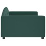 Sofá cama terciopelo verde oscuro 100x200 cm de vidaXL, Camas y somieres - Ref: Foro24-354145, Precio: 197,41 €, Descuento: %