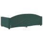 Sofá cama terciopelo verde oscuro 100x200 cm de vidaXL, Camas y somieres - Ref: Foro24-354145, Precio: 197,41 €, Descuento: %
