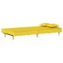 Light yellow fabric sofa bed by vidaXL, Sofas - Ref: Foro24-351904, Price: 258,95 €, Discount: %