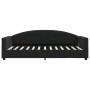 Sofá cama terciopelo negro 90x190 cm de vidaXL, Camas y somieres - Ref: Foro24-354151, Precio: 182,49 €, Descuento: %