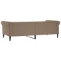 Sofá cama cuero sintético color capuchino 80x200 cm de vidaXL, Camas y somieres - Ref: Foro24-354225, Precio: 206,08 €, Descu...