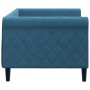 Sofá cama terciopelo azul 80x200 cm de vidaXL, Camas y somieres - Ref: Foro24-354236, Precio: 185,92 €, Descuento: %