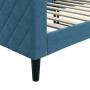 Sofá cama terciopelo azul 80x200 cm de vidaXL, Camas y somieres - Ref: Foro24-354236, Precio: 185,92 €, Descuento: %