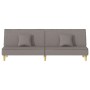 Sofá cama de tela gris taupe de vidaXL, Sofás - Ref: Foro24-351905, Precio: 279,70 €, Descuento: %