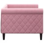 Sofá cama terciopelo rosa 80x200 cm de vidaXL, Camas y somieres - Ref: Foro24-354240, Precio: 185,92 €, Descuento: %