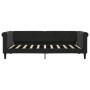 Sofá cama terciopelo negro 90x190 cm de vidaXL, Camas y somieres - Ref: Foro24-354259, Precio: 186,93 €, Descuento: %