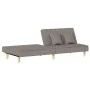 Sofá cama de tela gris taupe de vidaXL, Sofás - Ref: Foro24-351905, Precio: 274,77 €, Descuento: %