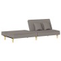 Sofá cama de tela gris taupe de vidaXL, Sofás - Ref: Foro24-351905, Precio: 279,70 €, Descuento: %