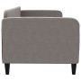 Sofá cama tela gris taupe 80x200 cm de vidaXL, Camas y somieres - Ref: Foro24-354031, Precio: 181,91 €, Descuento: %