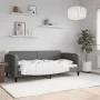 Dark gray fabric sofa bed 90x190 cm by vidaXL, Beds and slatted bases - Ref: Foro24-354044, Price: 182,08 €, Discount: %