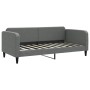 Sofá cama tela gris oscuro 90x190 cm de vidaXL, Camas y somieres - Ref: Foro24-354044, Precio: 185,87 €, Descuento: %