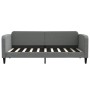 Sofá cama tela gris oscuro 90x190 cm de vidaXL, Camas y somieres - Ref: Foro24-354044, Precio: 185,87 €, Descuento: %