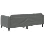 Sofá cama tela gris oscuro 90x190 cm de vidaXL, Camas y somieres - Ref: Foro24-354044, Precio: 185,87 €, Descuento: %