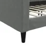 Dark gray fabric sofa bed 90x190 cm by vidaXL, Beds and slatted bases - Ref: Foro24-354044, Price: 182,08 €, Discount: %