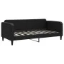 Black fabric sofa bed 90x190 cm by vidaXL, Beds and slatted bases - Ref: Foro24-354045, Price: 178,37 €, Discount: %
