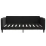 Black fabric sofa bed 90x190 cm by vidaXL, Beds and slatted bases - Ref: Foro24-354045, Price: 178,37 €, Discount: %