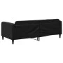 Black fabric sofa bed 90x190 cm by vidaXL, Beds and slatted bases - Ref: Foro24-354045, Price: 178,37 €, Discount: %