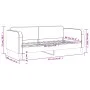 Black fabric sofa bed 90x190 cm by vidaXL, Beds and slatted bases - Ref: Foro24-354045, Price: 178,37 €, Discount: %