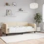 Cream fabric sofa bed 80x200 cm by vidaXL, Beds and slatted bases - Ref: Foro24-354032, Price: 176,07 €, Discount: %