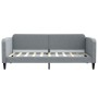 Sofá cama tela gris claro 90x190 cm de vidaXL, Camas y somieres - Ref: Foro24-354043, Precio: 187,99 €, Descuento: %