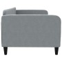 Sofá cama tela gris claro 90x190 cm de vidaXL, Camas y somieres - Ref: Foro24-354043, Precio: 187,99 €, Descuento: %