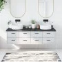 Encimera de baño madera tratada marrón oscuro 180x60x(2-6) cm de vidaXL, Encimeras - Ref: Foro24-3156264, Precio: 164,21 €, D...